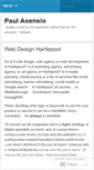 Mobile Screenshot of paulasensio.wordpress.com