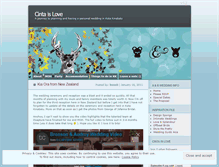 Tablet Screenshot of loveandcinta.wordpress.com