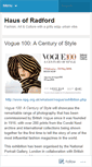 Mobile Screenshot of hausofradford.wordpress.com