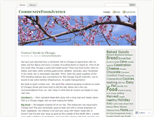 Tablet Screenshot of communityfoodjustice.wordpress.com
