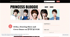 Desktop Screenshot of princessadha.wordpress.com