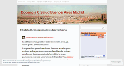 Desktop Screenshot of docenciamfycbuenosaires.wordpress.com