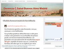 Tablet Screenshot of docenciamfycbuenosaires.wordpress.com