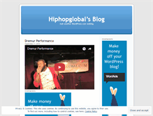 Tablet Screenshot of hiphopglobal.wordpress.com