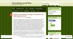 Desktop Screenshot of greenmums3228.wordpress.com