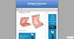 Desktop Screenshot of designerpensante.wordpress.com