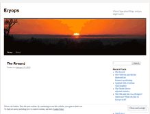 Tablet Screenshot of eryops.wordpress.com