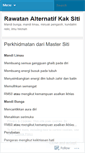 Mobile Screenshot of mastersiti.wordpress.com