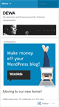 Mobile Screenshot of dewaproject.wordpress.com