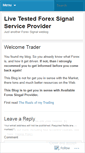 Mobile Screenshot of forexsignale.wordpress.com