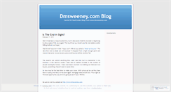 Desktop Screenshot of dmsweeney.wordpress.com