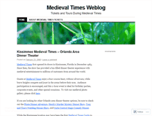 Tablet Screenshot of medievaltimestickets.wordpress.com