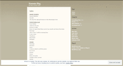 Desktop Screenshot of kimberlee123.wordpress.com