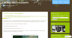 Desktop Screenshot of chorusphotography.wordpress.com