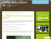 Tablet Screenshot of chorusphotography.wordpress.com