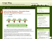 Tablet Screenshot of crogs.wordpress.com