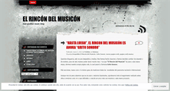 Desktop Screenshot of elrincondelmusicon.wordpress.com
