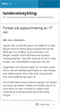 Mobile Screenshot of landeveissykling.wordpress.com