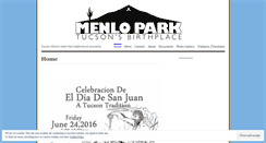 Desktop Screenshot of menloparktucson.wordpress.com