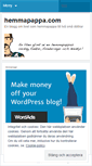 Mobile Screenshot of heltidspappa.wordpress.com