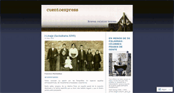 Desktop Screenshot of cuentoexpress.wordpress.com