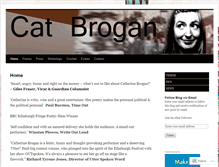 Tablet Screenshot of catherinebrogan.wordpress.com