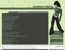 Tablet Screenshot of johnphela.wordpress.com