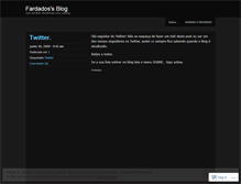 Tablet Screenshot of fardados.wordpress.com