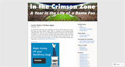 Desktop Screenshot of crimsonzone.wordpress.com