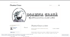 Desktop Screenshot of doamnagrasa.wordpress.com