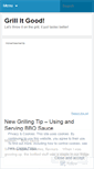 Mobile Screenshot of grillitgood.wordpress.com