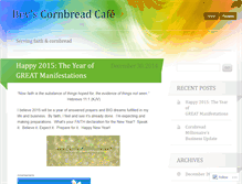 Tablet Screenshot of bevscornbreadcafe.wordpress.com