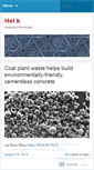 Mobile Screenshot of helksrl.wordpress.com