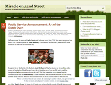 Tablet Screenshot of miracleon32ndstreet.wordpress.com