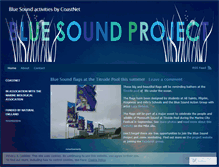 Tablet Screenshot of bluesoundproject.wordpress.com