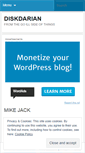 Mobile Screenshot of diskdarian.wordpress.com