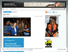 Tablet Screenshot of diskdarian.wordpress.com