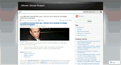 Desktop Screenshot of alacant.wordpress.com