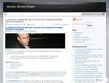 Tablet Screenshot of alacant.wordpress.com