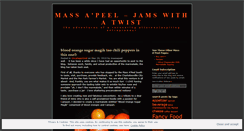 Desktop Screenshot of massapeel.wordpress.com