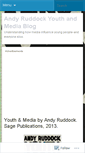 Mobile Screenshot of andyruddockmediaresearch.wordpress.com