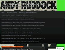 Tablet Screenshot of andyruddockmediaresearch.wordpress.com