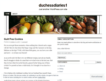 Tablet Screenshot of duchessdiaries1.wordpress.com