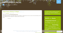 Desktop Screenshot of happydoula.wordpress.com