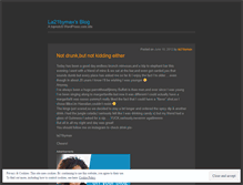 Tablet Screenshot of la21bymax.wordpress.com