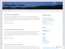 Tablet Screenshot of morgansilver.wordpress.com