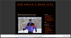 Desktop Screenshot of nedgrace.wordpress.com