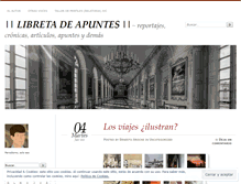 Tablet Screenshot of libretadeapuntes.wordpress.com