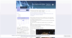 Desktop Screenshot of matskjellstrom.wordpress.com