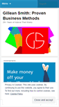Mobile Screenshot of gilleansmith.wordpress.com